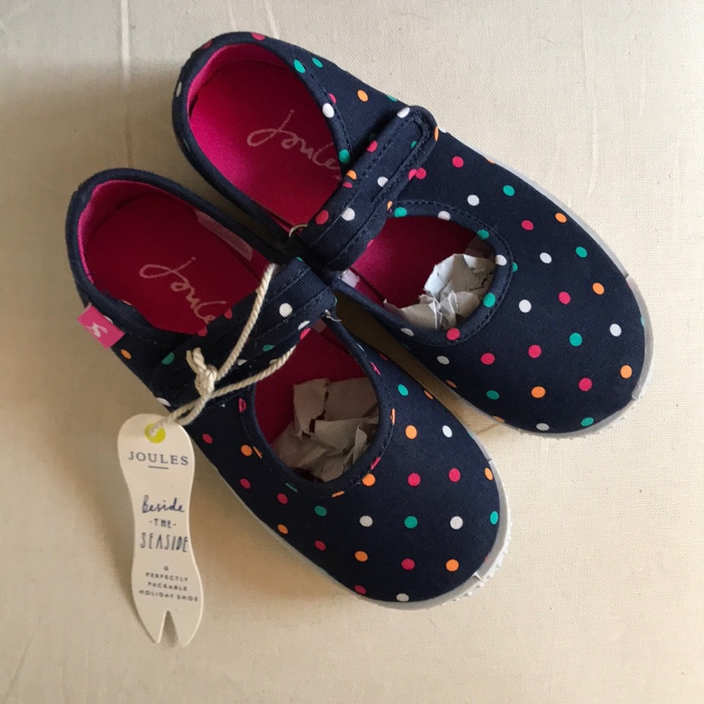 NWT Joules “Beside the Seaside” shoes size 1